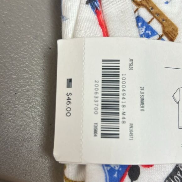 Janie and Jack 100049418 Good Night Short Sleeve Pajama Pirate Adventure 2T NWT - Picture 3 of 7